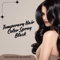 Temporary Black Hair Color Spray