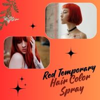 Red Temporary Hair Color Spray