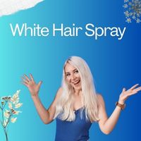 White Hair Spray