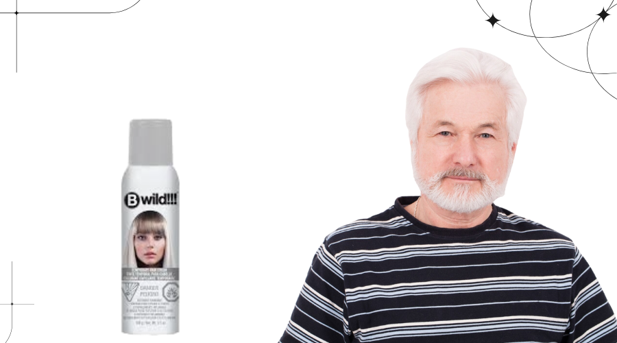 Spray Hair Dye White 1