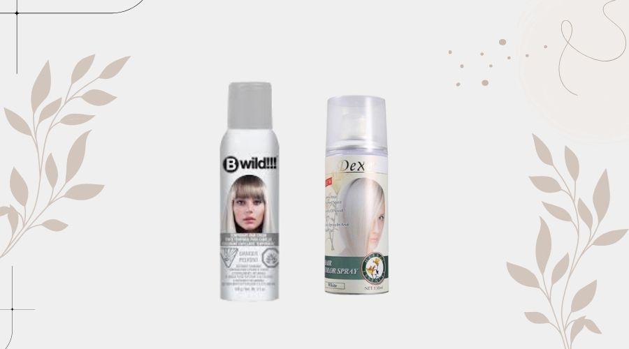 Spray Hair Dye White