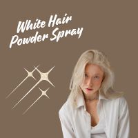 White Hair Powder Spray