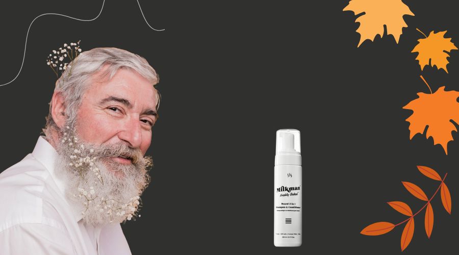 White Hair Spray Beard 2